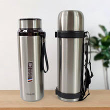 Stainless Steel Insulated Vacuum Bottle (1200ml Approx / Mix Color / 1 Pc)