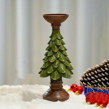 Christmas Tree Candleholder Candlestick Decorative for Home