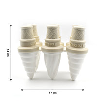Ice Candy Maker Mold for Ice Cream at Home or Restaurants (6 Pc)