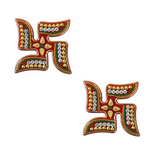 Decorative Swastik Sticker (2Pc Set)