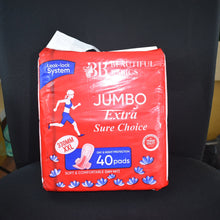 Beautiful Basics Jumbo Extra Sure Choice Sanitary Pads XXL 330mm (40 Pc)