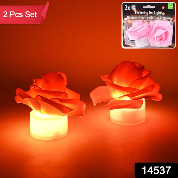 LED Flickering Tealight Candles