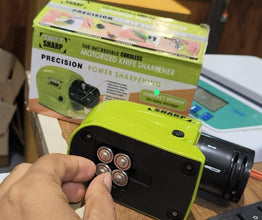 Cordless Motorized Knife Blade Sharpener Tool (Battery Operated)